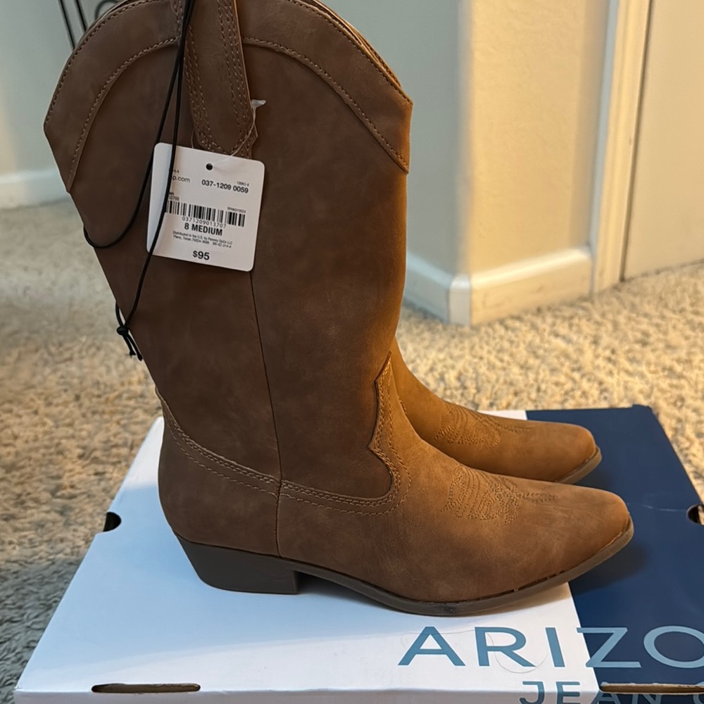 Arizona Jean Company Women's Brown Heeled Boots